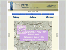 Tablet Screenshot of faithchapelag.org